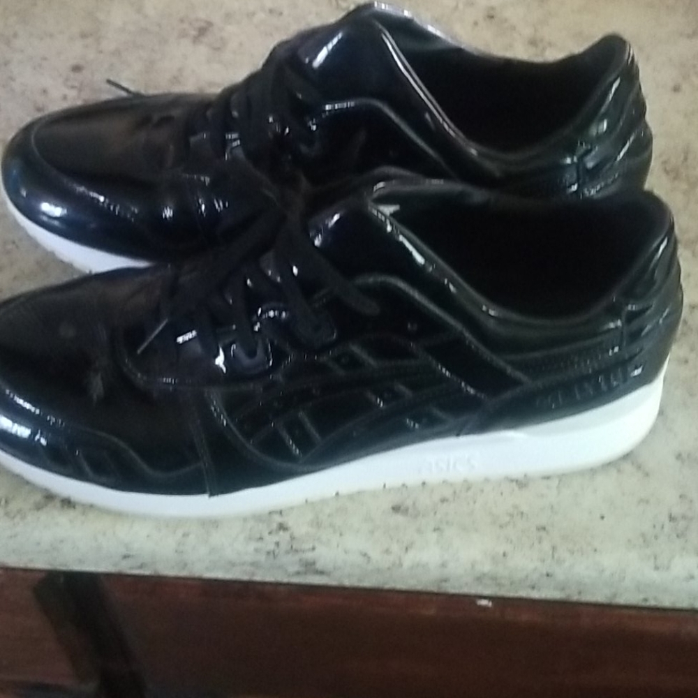 Patent Leather Asics